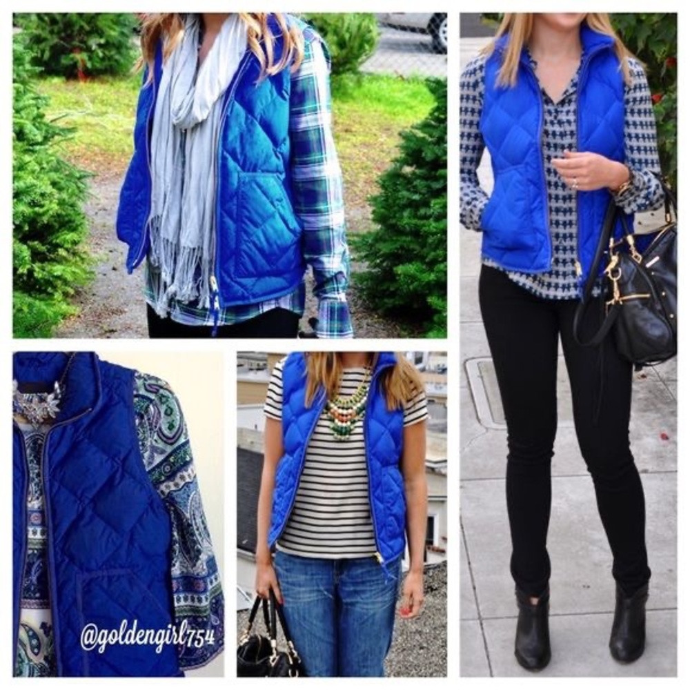 RLX Ralph Lauren Puffer Royal Blue Vest